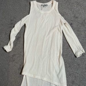 Small, white long sleeve